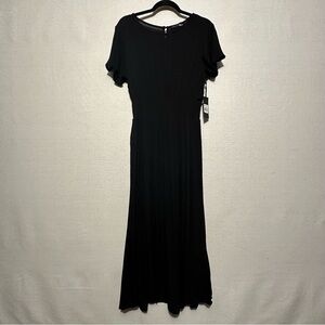 NWT Black Tape black maxi dress - size M